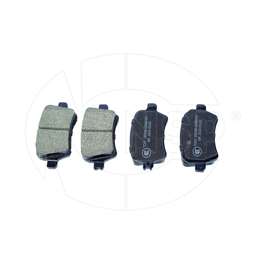 Колодки тормозные задниe (керам.) GAC GS3 NSP NSPRS7N84