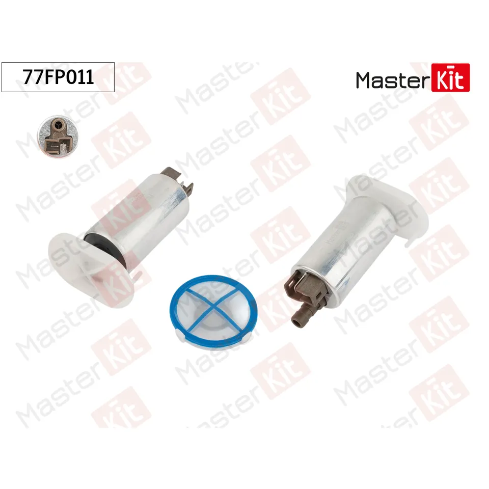 Насос топливный VW PASSAT 1.8/2.0 88-97 (5.0bar) (0.24 bar) MASTERKIT 77FP011