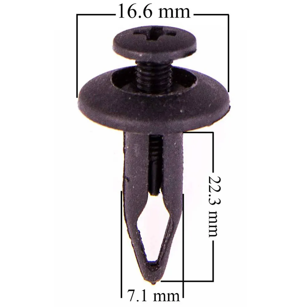 Клипса TOYOTA 091 заднего фендера (min25), SKYWAY S05601091
