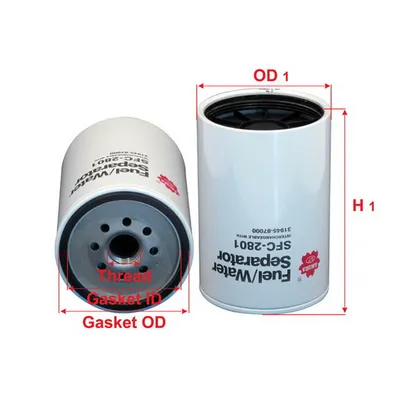 Фильтр топливный SAKURA SFC-2801