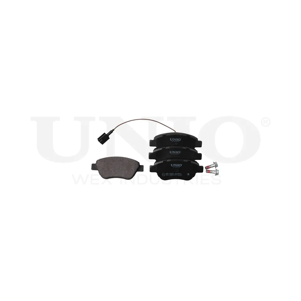 Колодки тормозные дисковые передние с датчиком UNIO BRP-20082