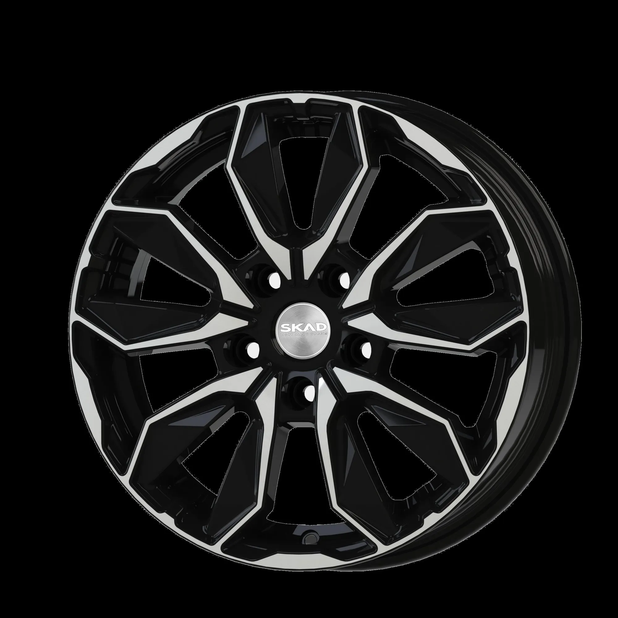 Диск литой R16 6J 4x100/60.1 ET41 СКАД Сочи алмаз 3160005