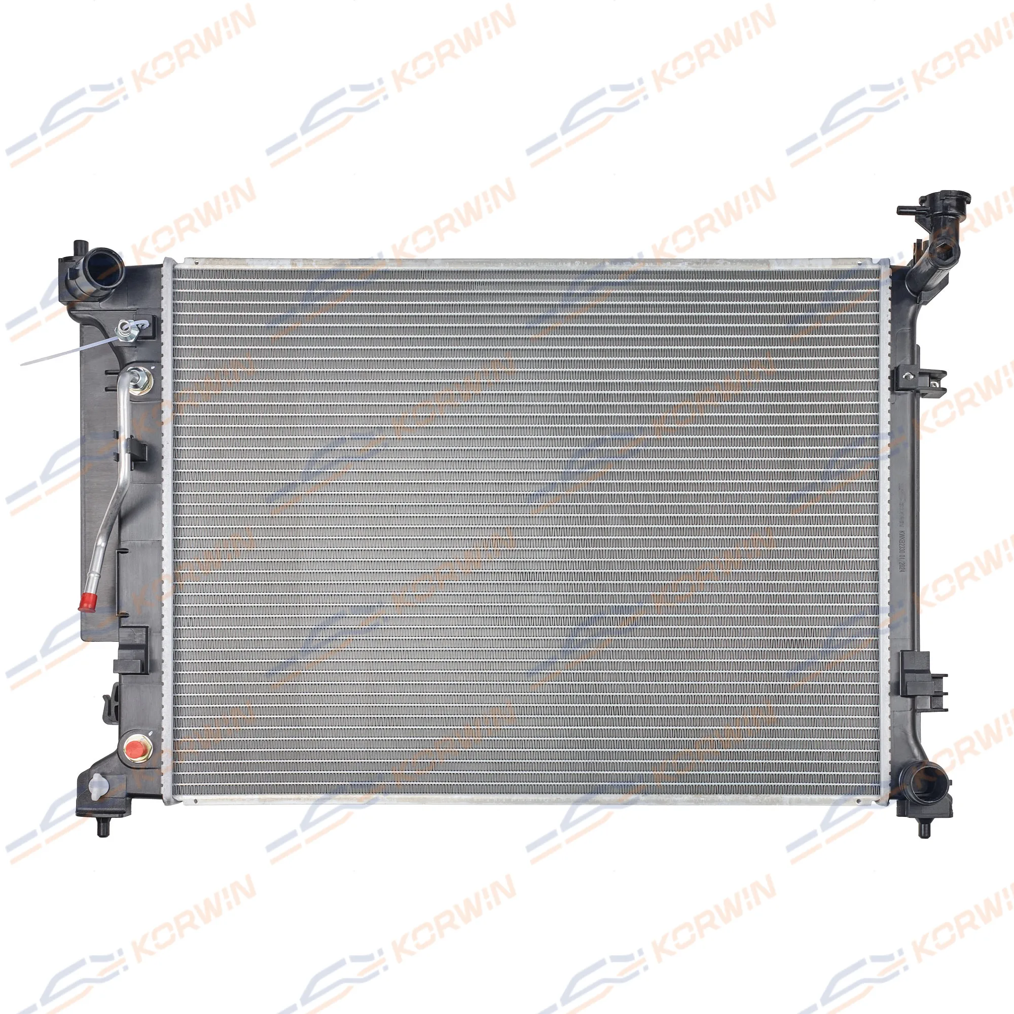 Радиатор охлаждения KIA Optima (15-) 2.0i/2.4i AT паяный KORWIN KWKB2330