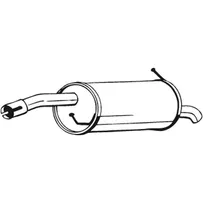 Глушитель задний FORD FIESTA 05- BOSAL 154443