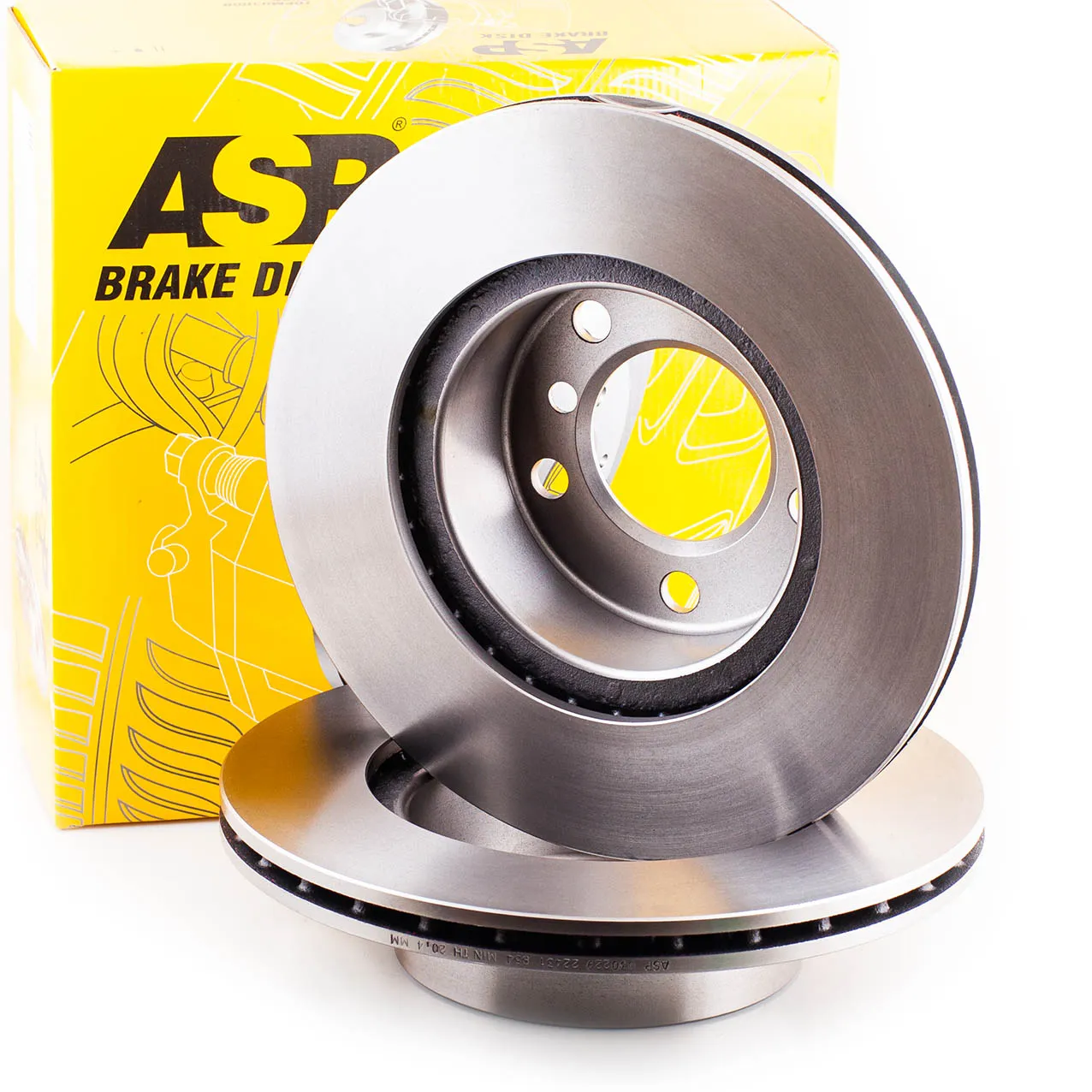 Диск тормозной BMW 1(F20)/ 3(F30)/ 4(F36) передний, вентилируемый D=300 ASP 030229