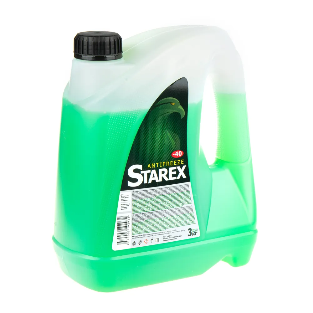 Антифриз Starex Зеленый (Север) G11 3кг 700653