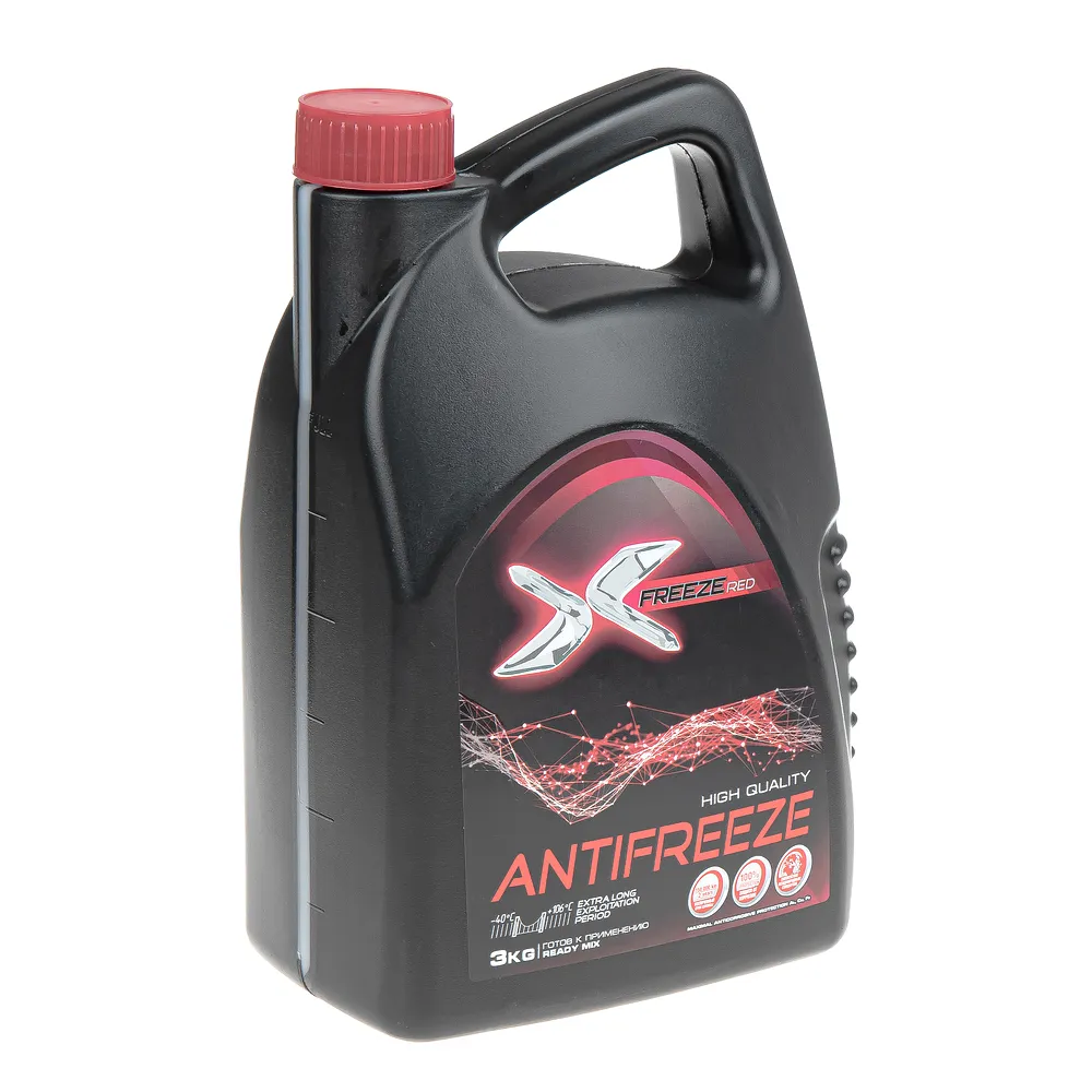 Антифриз X-FREEZE RED G11 готовый -40 красный 3 кг 430206095