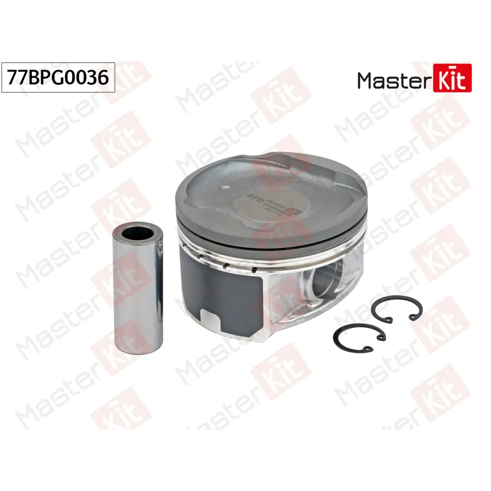 Поршень с пальцем (без колец) (1шт) (STD) TOYOTA 2AZ-FE MASTERKIT 77BPG0036