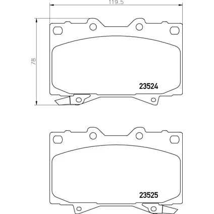 Колодки тормозные дисковые Strong Ceramic перед NISSHINBO NP1018SC