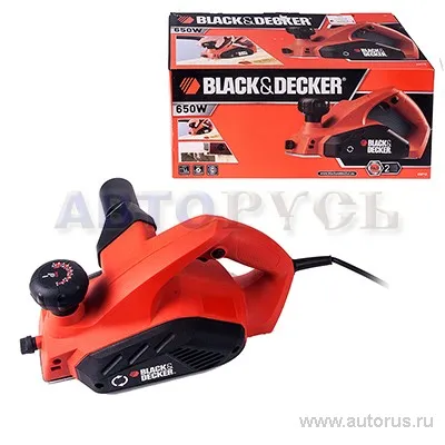 Рубанок электрический 650 Вт BLACK&DECKER KW 712