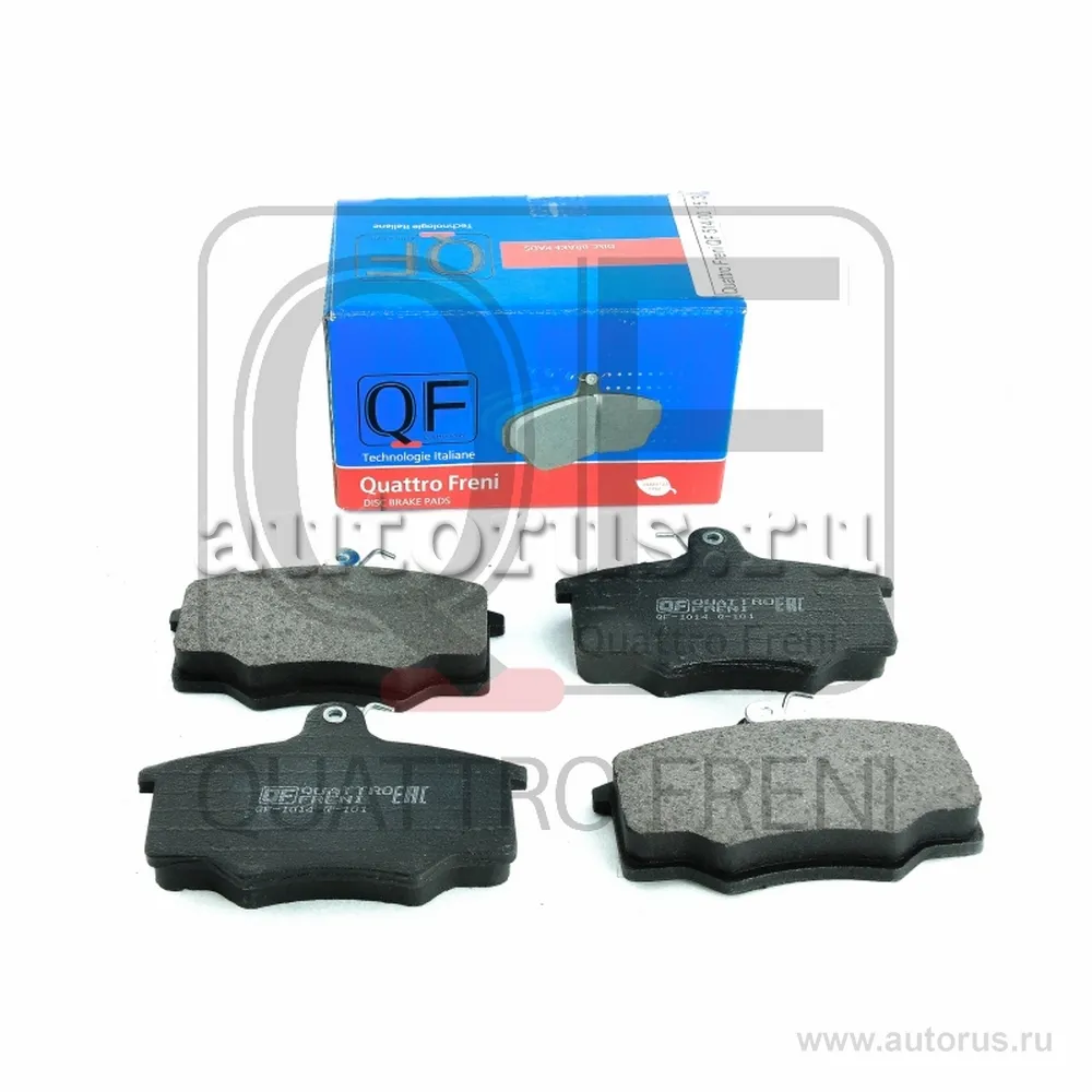 Колодки тормозные FR без датчика VW, QUATTRO FRENI QF51400153