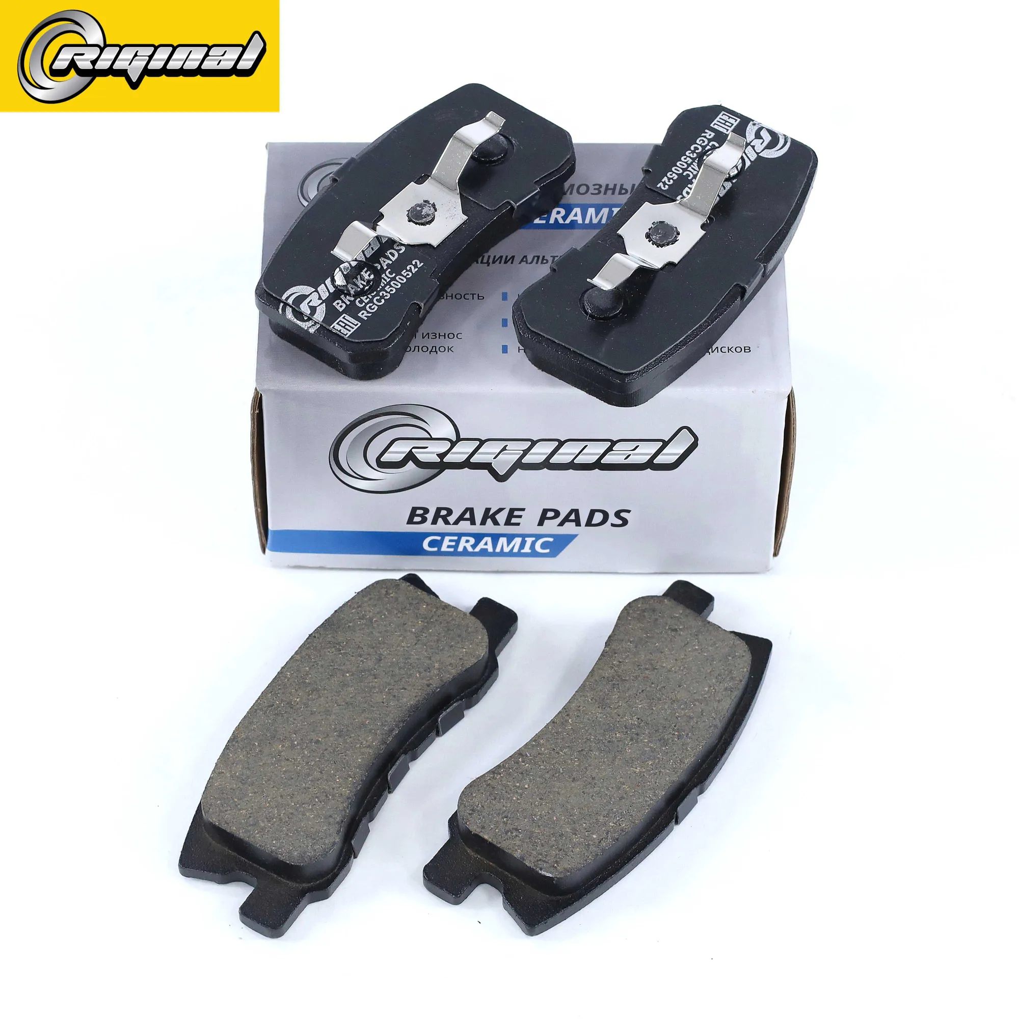 Колодка тормозная задняя Ceramic (кт.4шт.) MITSUBISHI PAJERO III/OUTLANDER (4605A447) Riginal RGC3500522