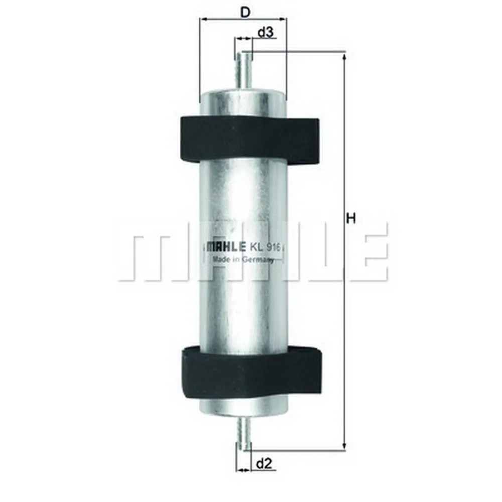 Фильтр топливный KNECHT/MAHLE KL 916
