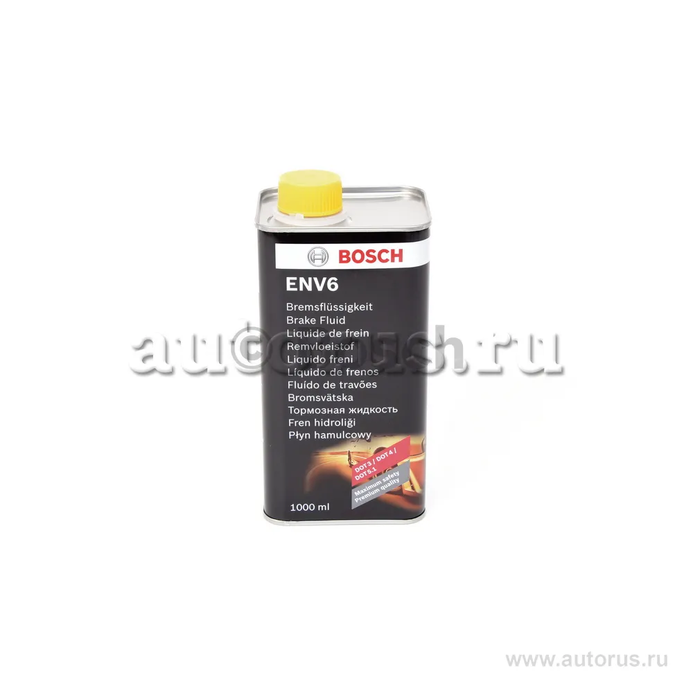 Жидкость тормозная BOSCH ENV6 DOT5.1 1 л 1 987 479 207