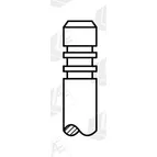 Клапан выпускной VAG A4/PASSAT/OCTAVIA/JETTA BLX/BVZ/BLY/BVX/BLR AE V95152