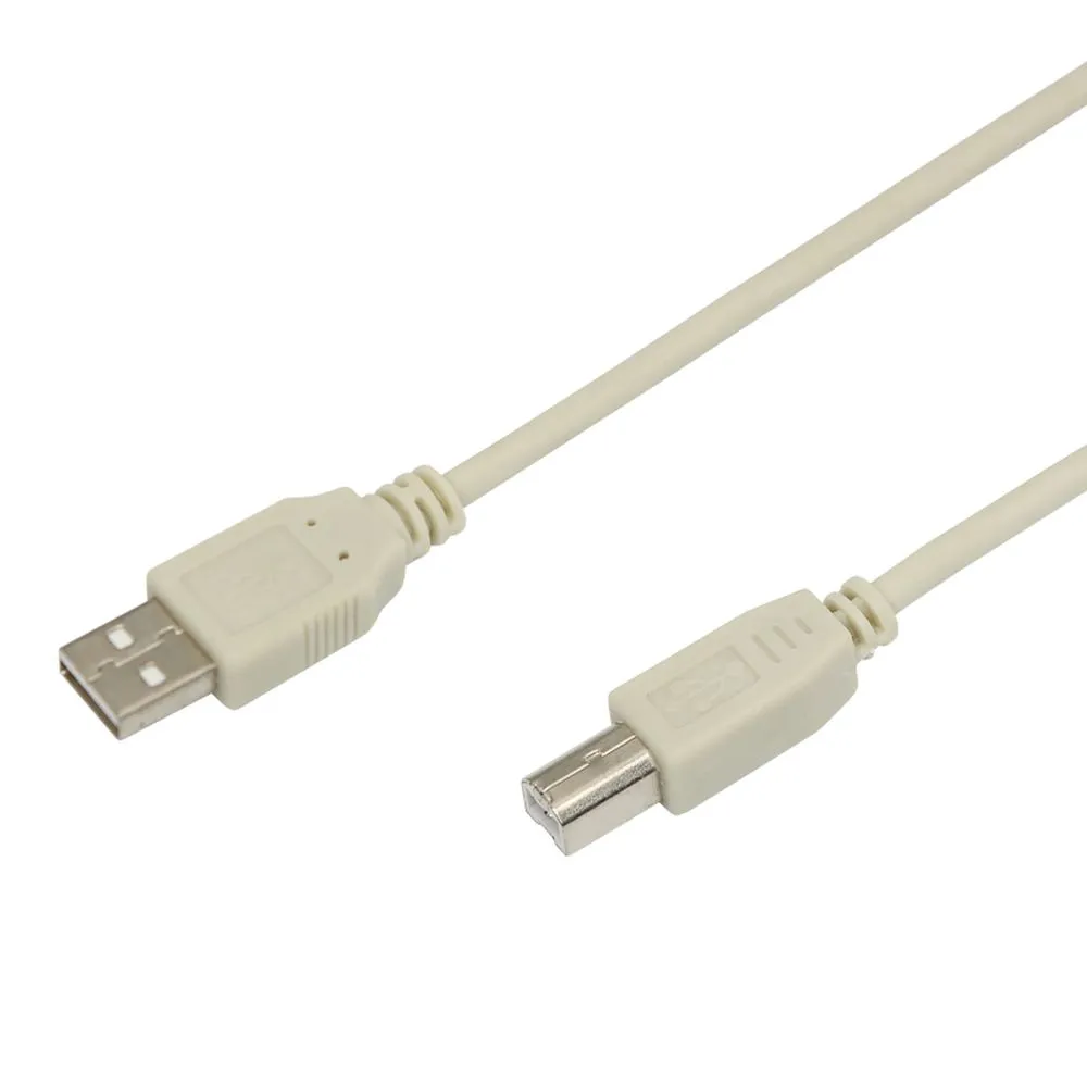 Кабель USB (шт. USB B - шт. USB A) 1.8 метра, серый, , Max Вт REXANT 18-1104
