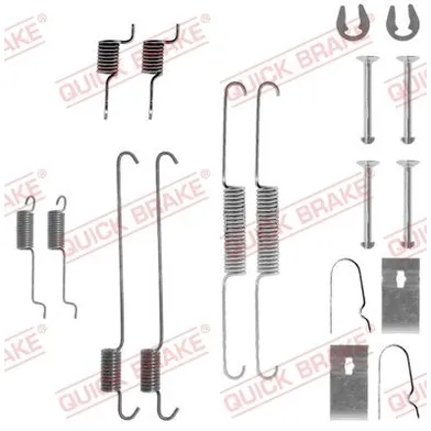 Ремкомплект стояночного тормоза DAIHATSU: Charade III 88-93 , Applause II 97-00 , Applause I 89-97 / QUICK BRAKE 1050815