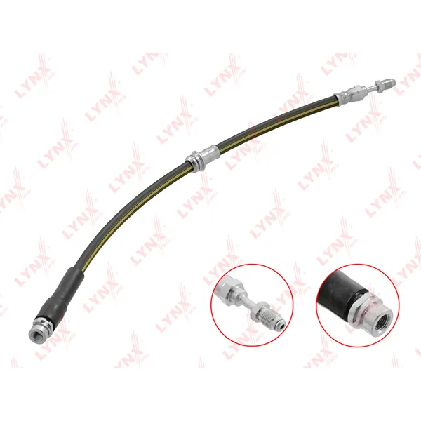 Шланг тормозной передний FORD Fiesta 01-09 / MAZDA 2 03-07 LYNXauto BL-4337