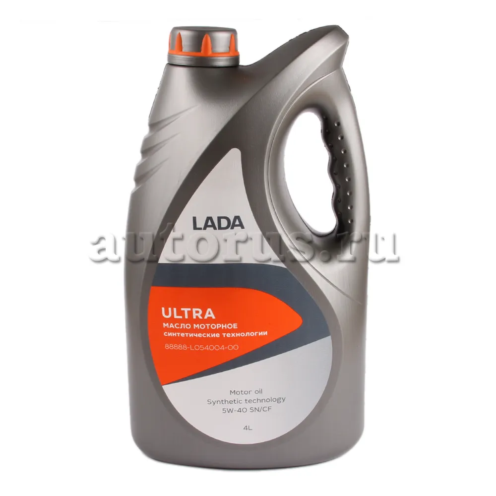 Масло моторное LADA Ultra 5W-40 синтетическое 4 л 88888L05400400