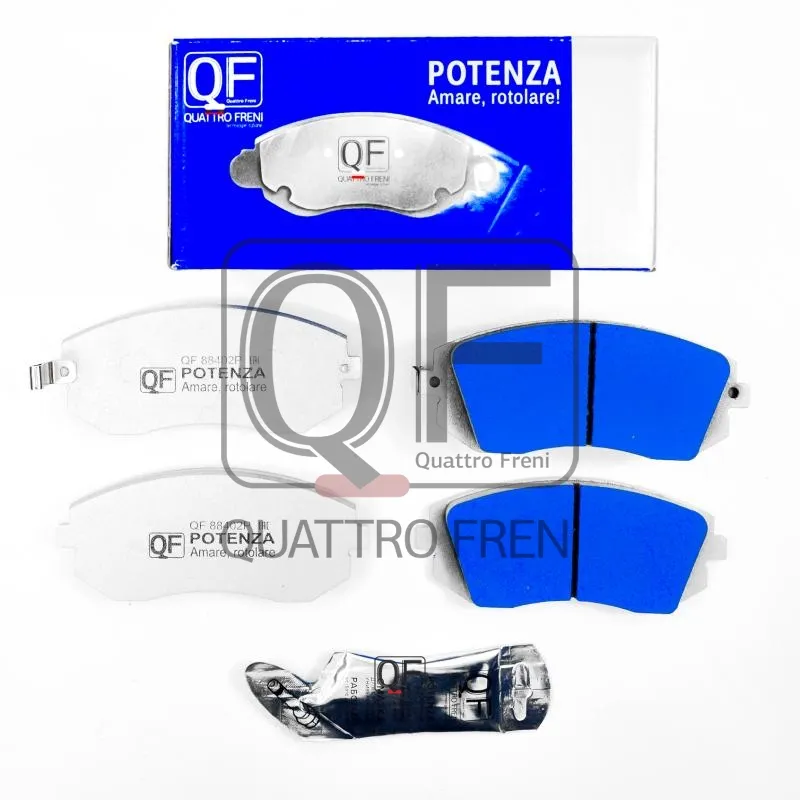 Колодки тормозные POTENZA PREMIUM SERIES, QUATTRO FRENI QF88402P