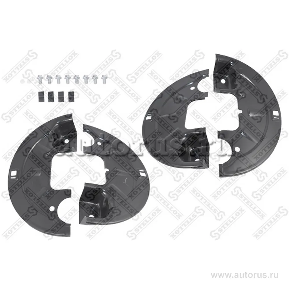 Комплект щитков пылезащитных (мр) на ось кв.балка 120 BPW SN3612/3 STELLOX 85-05334-SX