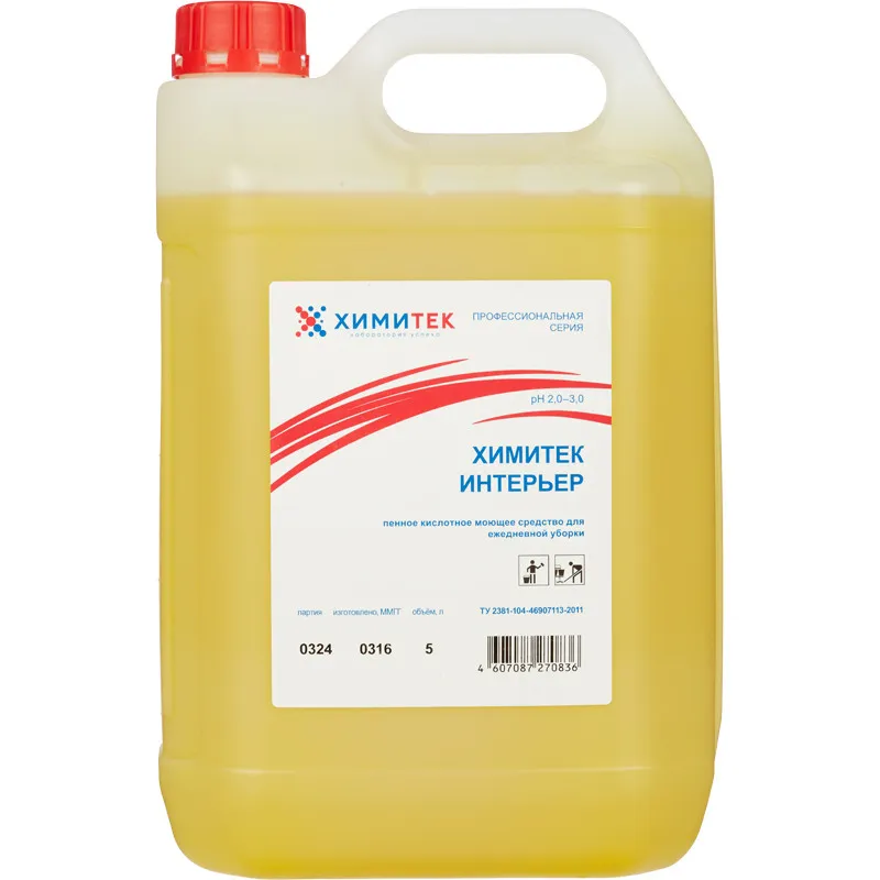 Профхим универсал кисл д/поверхн и пола ХИМИТЕК/ИНТЕРЬЕР,5л 236907