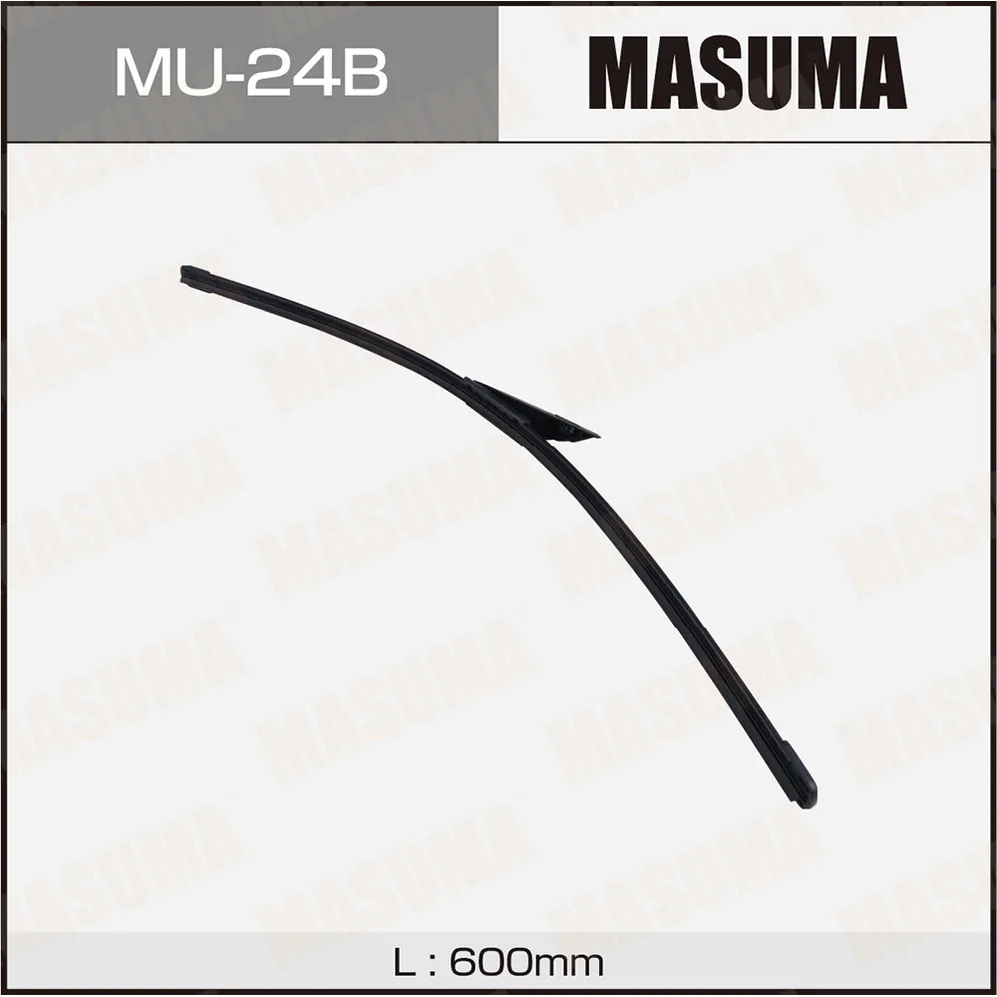 Щётка стеклоочистителя бескаркасная 600 мм Aero Clip MASUMA MU24B
