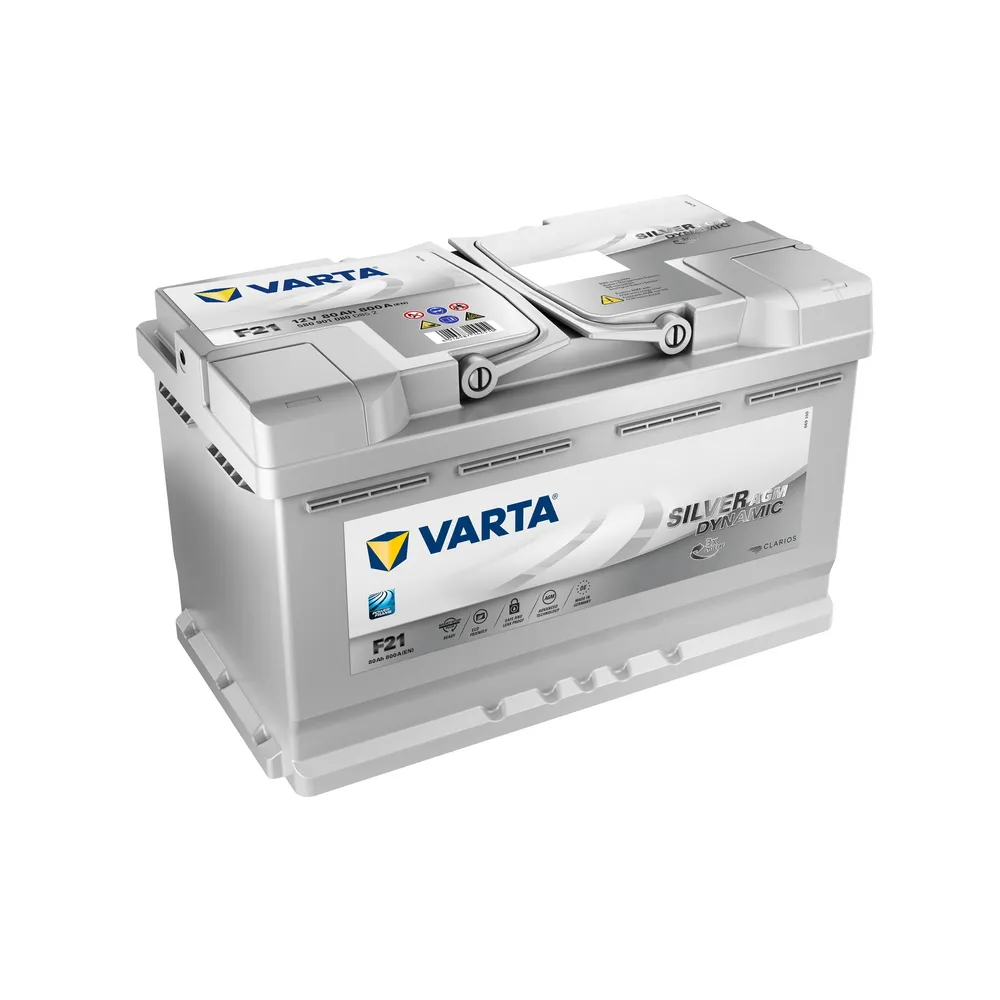 Аккумулятор VARTA Silver Dynamic AGM 80 А/ч обратный R+ 315x175x190 L4 EN 800 А