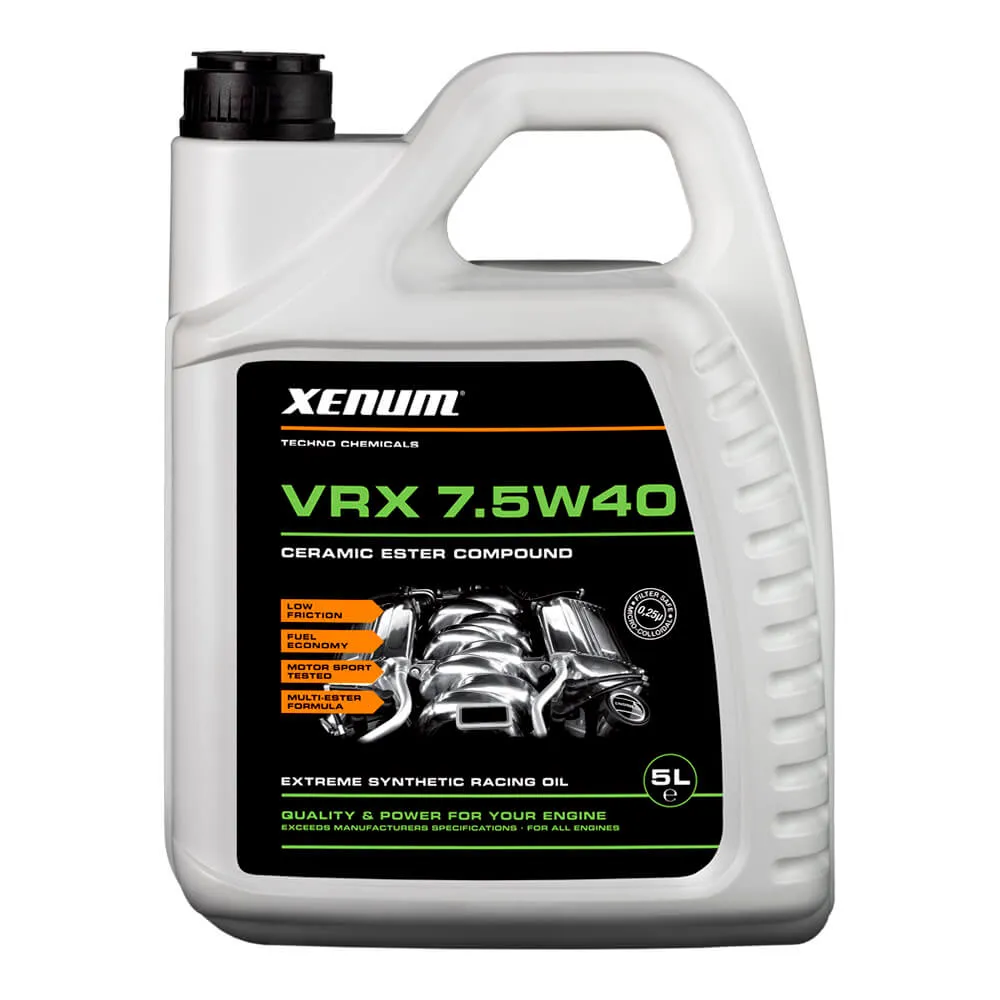 Масло моторное XENUM VRX 7,5W-40 синтетическое 5 л 1020005
