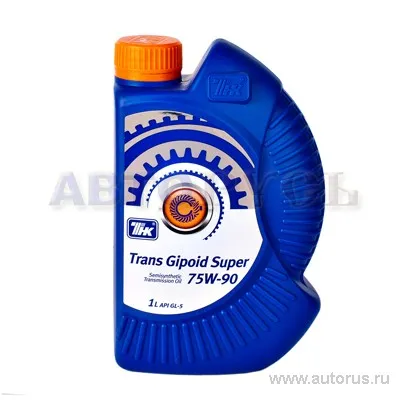 Масло трансмиссионное ТНК TRANS GIPOID SUPER GL-5 75W90 полусинтетическое 1 л 40616132