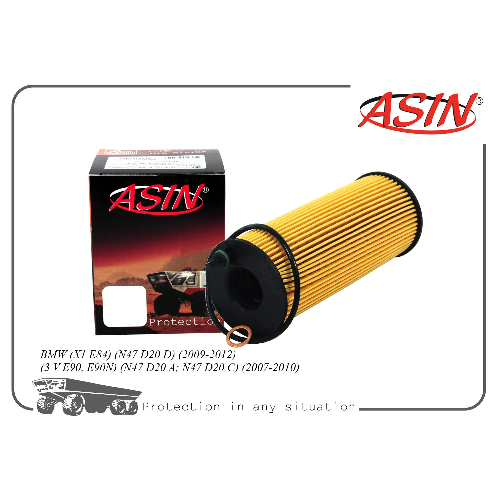 Фильтр масляный 11427807177/ASIN.FL2265 ASIN ASIN ASIN.FL2265