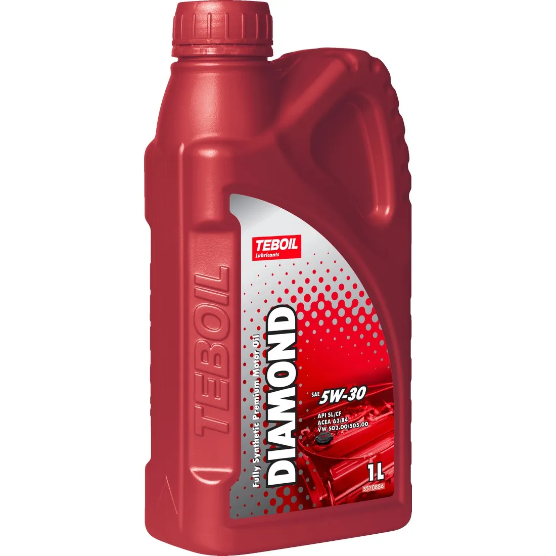 Масло моторное TEBOIL Diamond 5W-30 синтетическое 1 л 3568089
