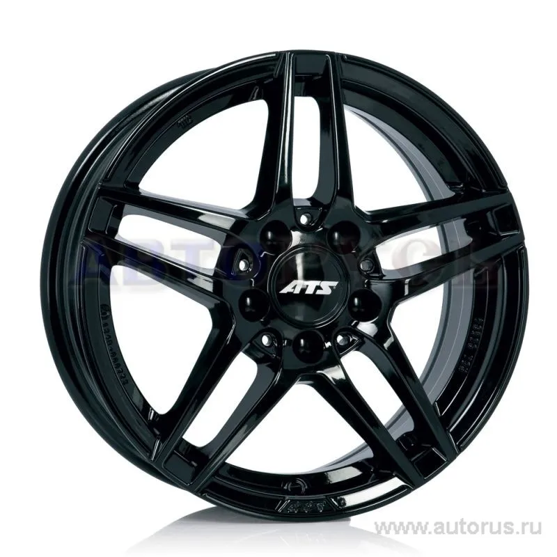 Диск литой R16 6.5J 5x112/66.5 ET49 ATS Mizar Diamond Black MZ65649M826