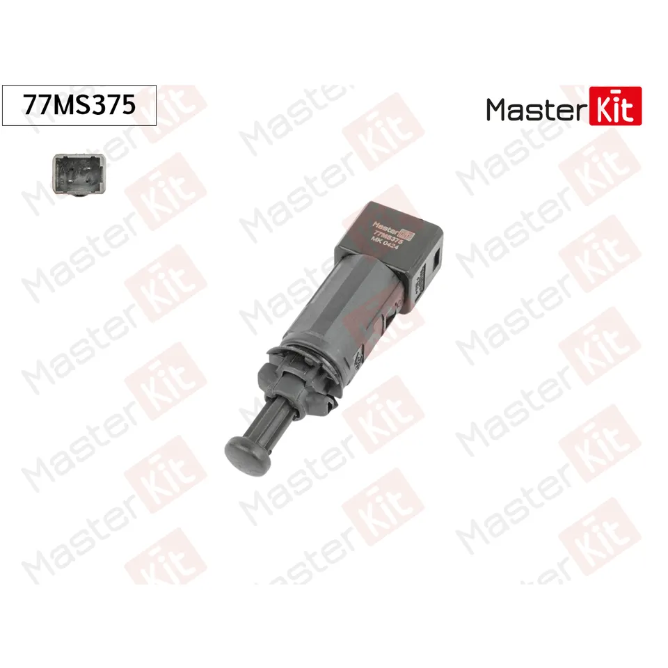 Датчик, включение стоп-сигнала\ RENAULT LOGAN/SANDERO RENAULT CLIO/ SYMBOL/ SANDERO MASTERKIT 77MS375