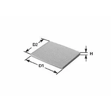 Фильтр салона FORD FOCUS II 04-, FOCUS II Turnier 04-, FOCUS II кабрио 06-, FOCUS II седан 05-, VOLV CLEAN FILTERS NC2305