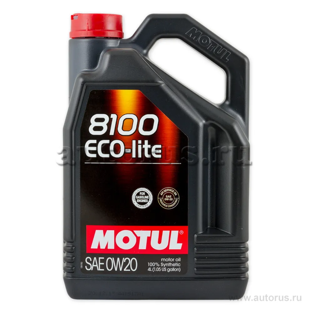 Масло моторное Motul 8100 Eco-Lite SN/CF 0W-20 синтетическое 4 л 104982