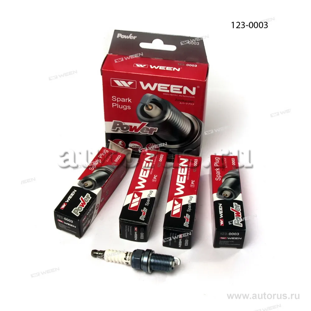 Свеча зажигания Power, иридиевая LADA Vesta, Xray (1.6, 1.8 ,VAZ 21129, VAZ21179), WEEN 123-0003
