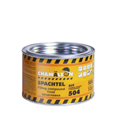 Шпатлевка с алюминием, вкл.отвердитель 0,515кг Chamaleon 15044