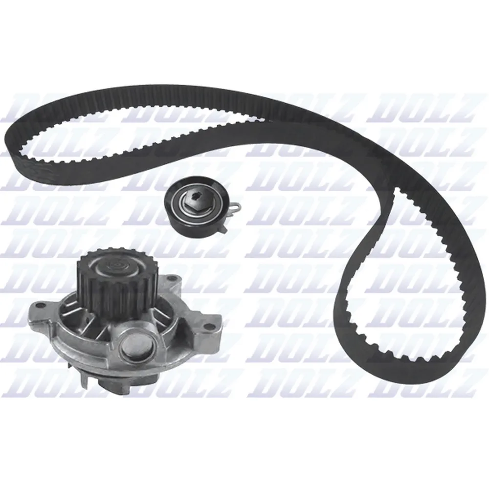 Комплект ГРМ с насосом VW TRANSPORTER IV 2.4D KD087 DOLZ KD087