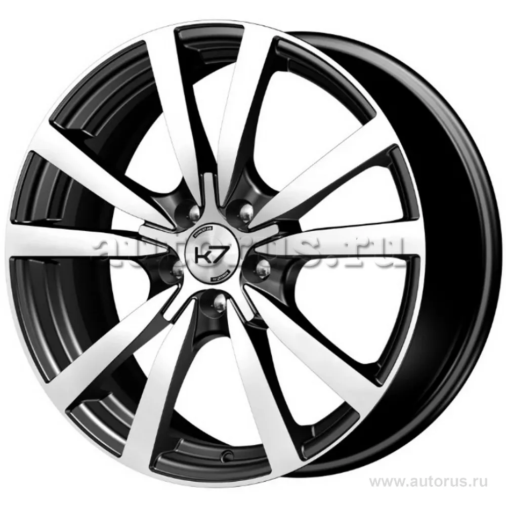 Диск литой R17 7J 5x114.3/67.1 ET35 K7 к107 Посейдон Домино 19218