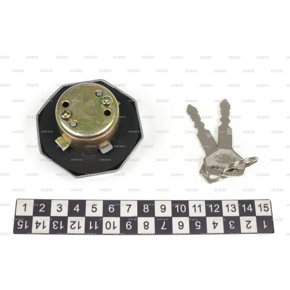 Крышка топливного бака 36mm с ключом ZEVS TW09-01035