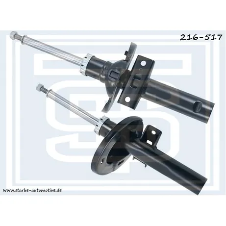 Амортизатор VW SHARAN (7M) / FORD GALAXY / SEAT ALHAMBRA передний STARKE 216-517