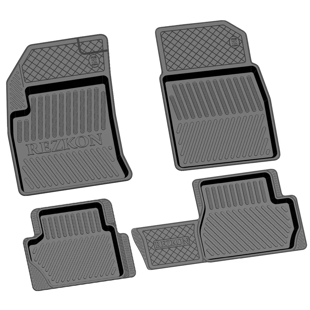 Коврики в салон Ford Fusion (02-12) Rezkon 1016015100