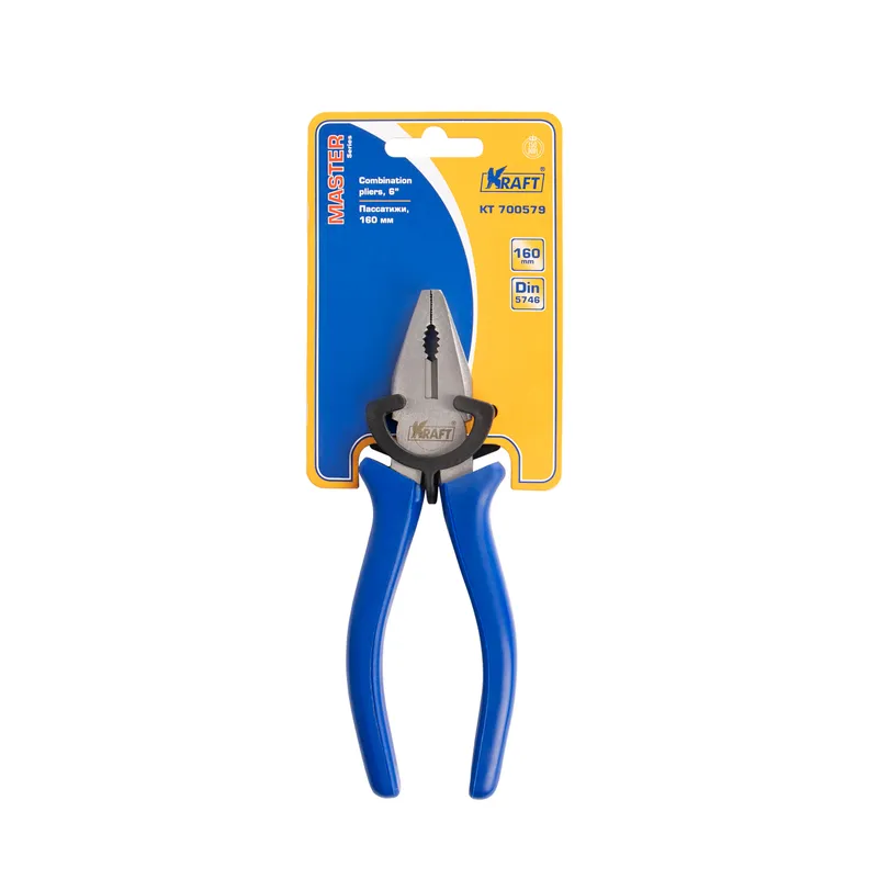 Пассатижи комбинированные 160 мм Master KRAFT KT700579