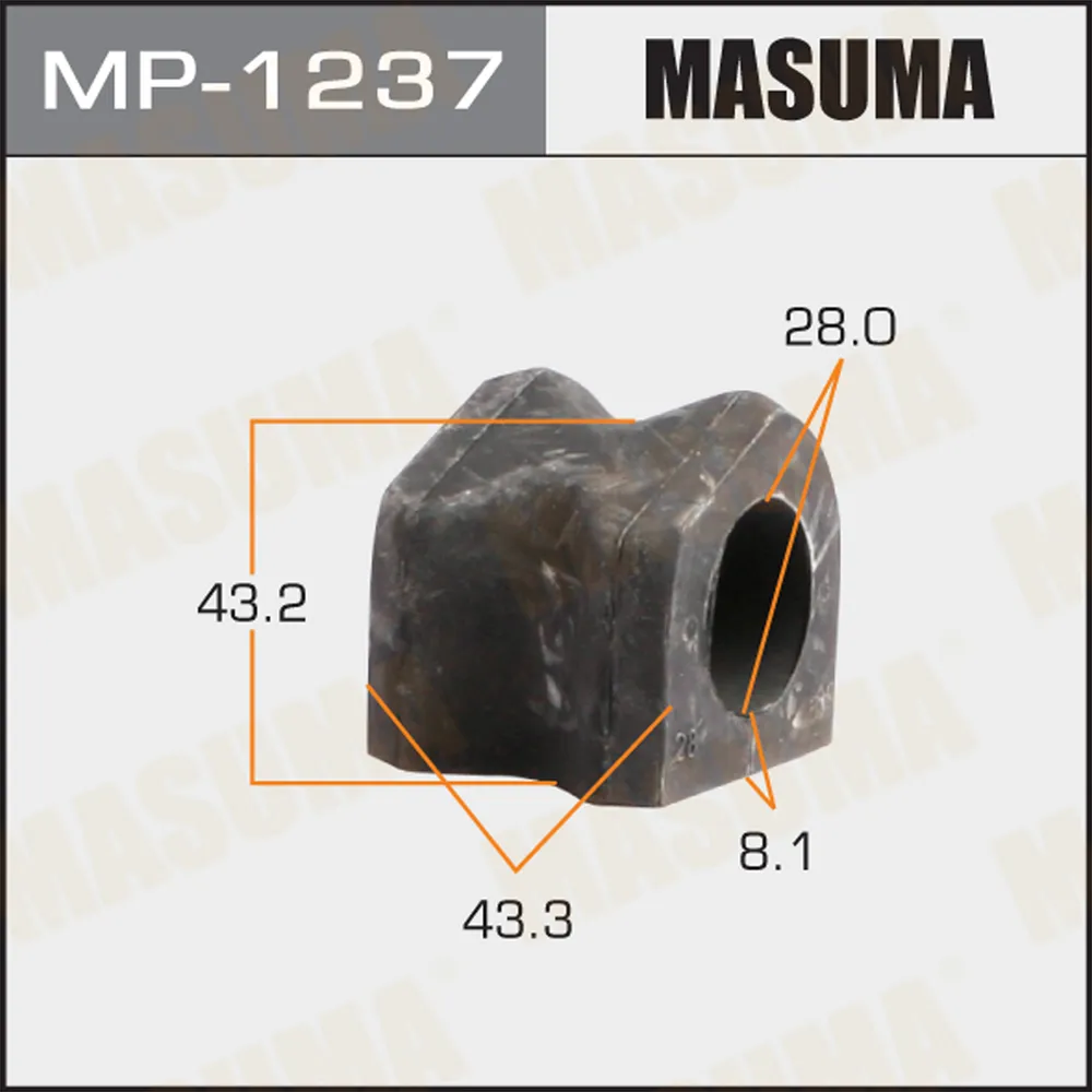 Втулка стабилизатора TOYOTA 4RUNNER MASUMA MP-1237