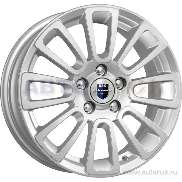 Диск литой R15 6J 4x100/60.1 ET40 КИК Неман блэк платинум r66484