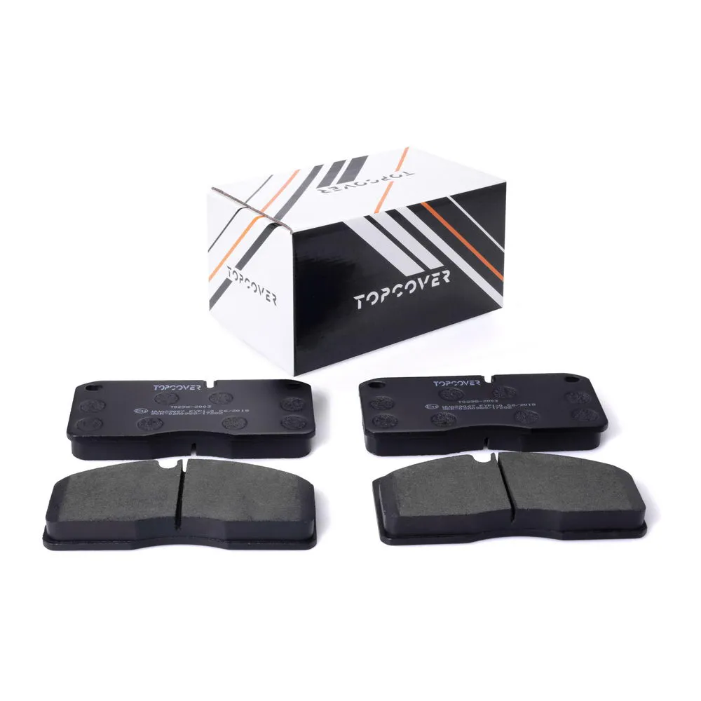 Колодки тормозные передние к-кт TOPCOVER T02982003
