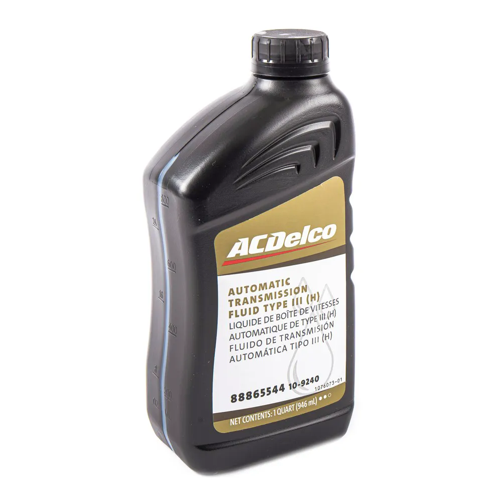 Масло трансмиссионное АКПП ACDelco ATF TYPE III (H) 0.946 л 10-9240