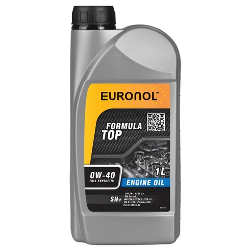 Масло моторное EURONOL TOP FORMULA 0W-40 1 л 80191