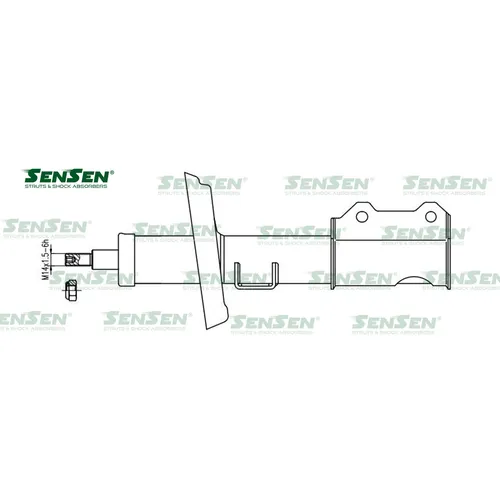 Амортизатор передний R (газ.) CHEVROLET (Cruze J300) SENSEN 4214-1603